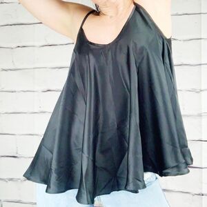 ASOS flowy shoulder tie tank top